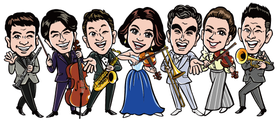 出演者イラスト